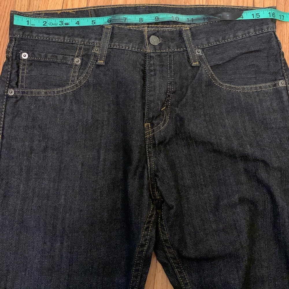 Levi’s 527 Low Rise Bootcut 31x34 Rigid Black wash